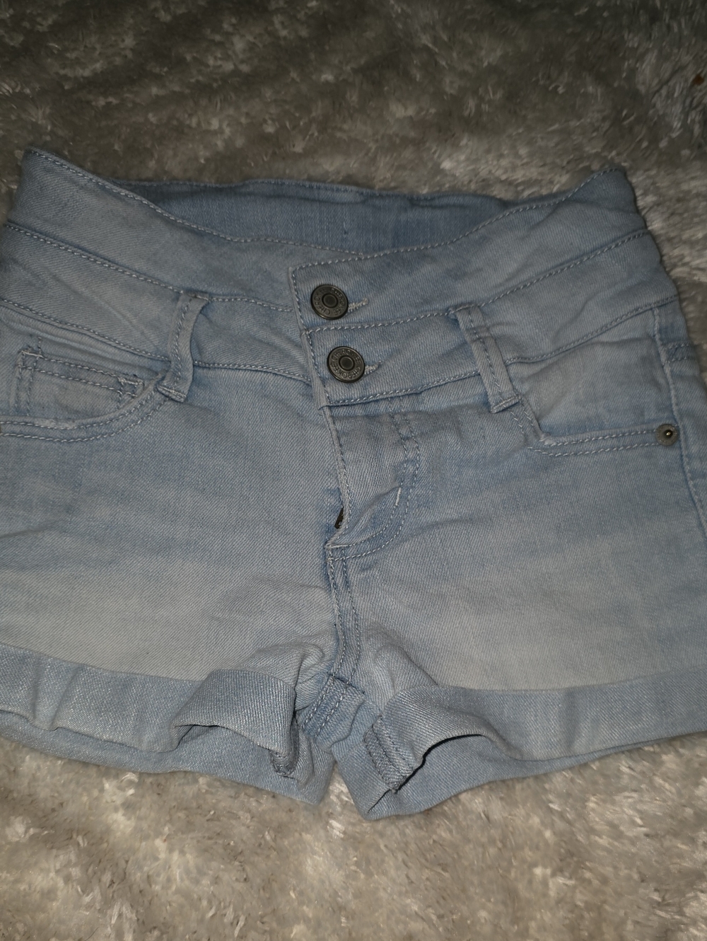 M&M'S Light Wash Denim Jean Shorts